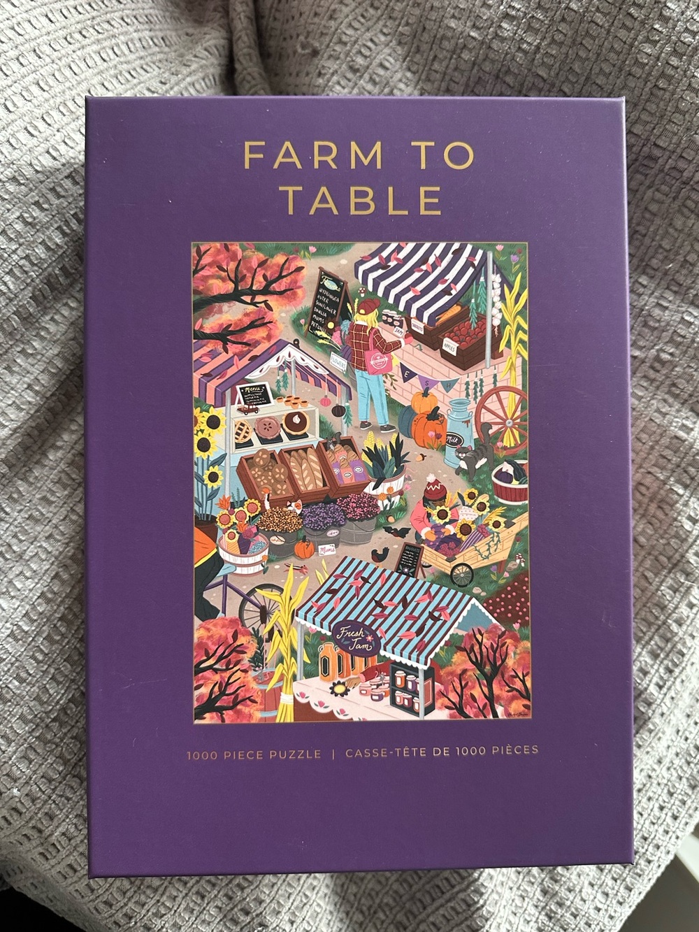 Damaged Box *Brand new,sealed* Hobbry 1000pc Farm to Table